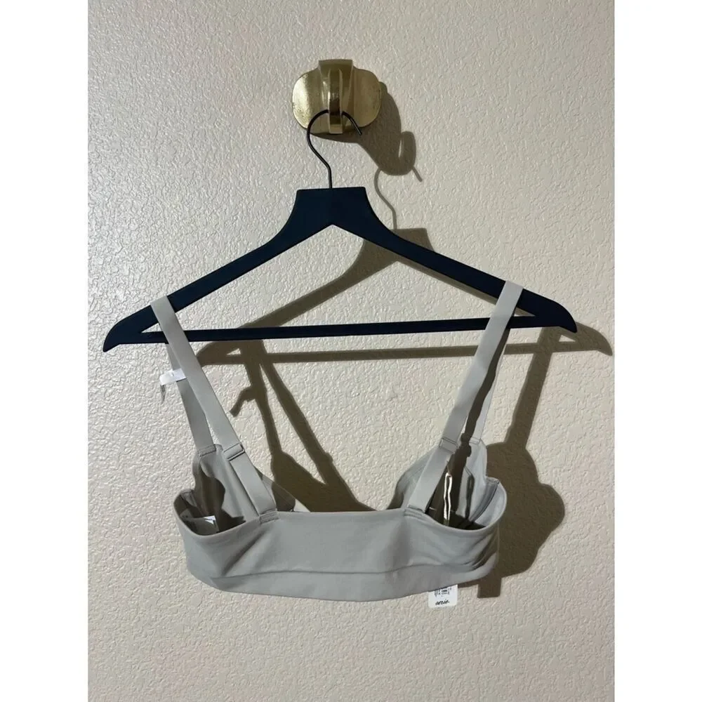 aerie Taupe Stretch Underwire Bralette